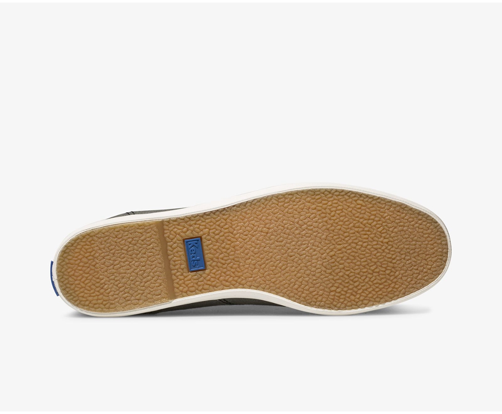 Slip Ons Keds Femme Grise Foncé - Chillax Seasonal Washable - 362-SXIMOP